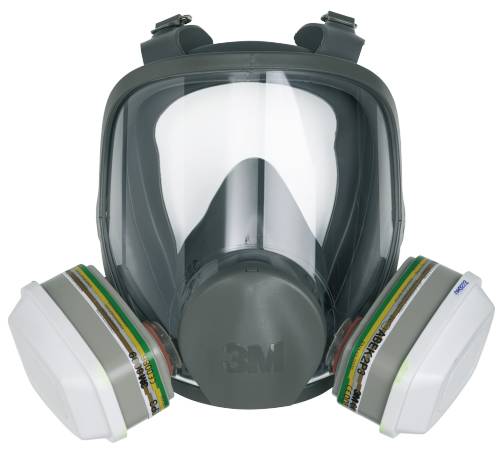 Masque complet 3M série 6000 silicone - 4W40520 - Webcatalogue