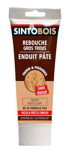 Sintobois enduit pâte gros trous - 4W50386 - Webcatalogue