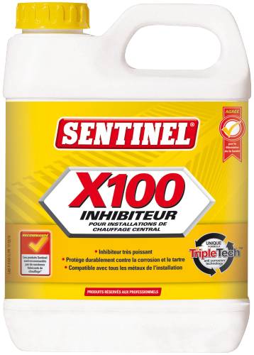Anti-corrosion et entartrage Sentinel X100 - 4W833 - Webcatalogue