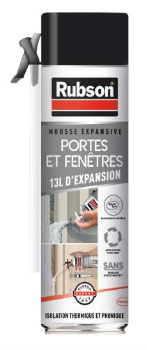 Mousse PU expansive Rubson portes et fenêtres - 4W38628 - Webcatalogue  Quincaillerie Aixoise