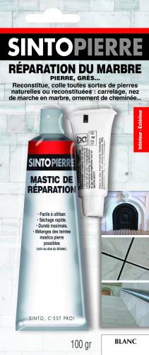 SintoPierre mastic de réparation - 4W222 - Webcatalogue Quincaillerie  Aixoise